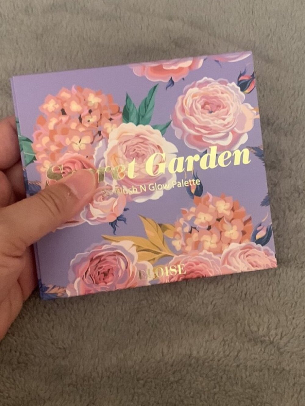 Eloise Beauty Secret Garden 3D Blush N Glow Palette